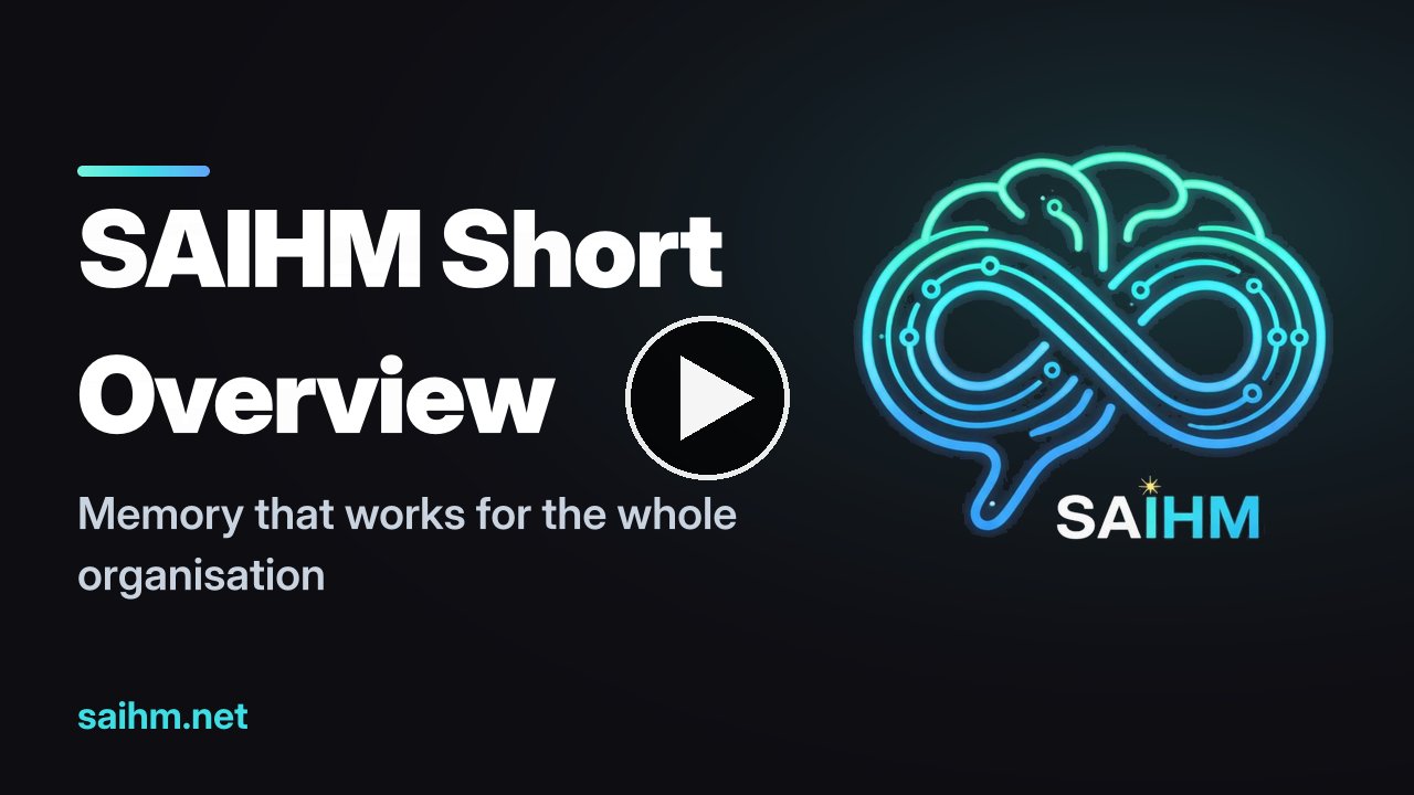Watch: SAIHM in 6 minutes